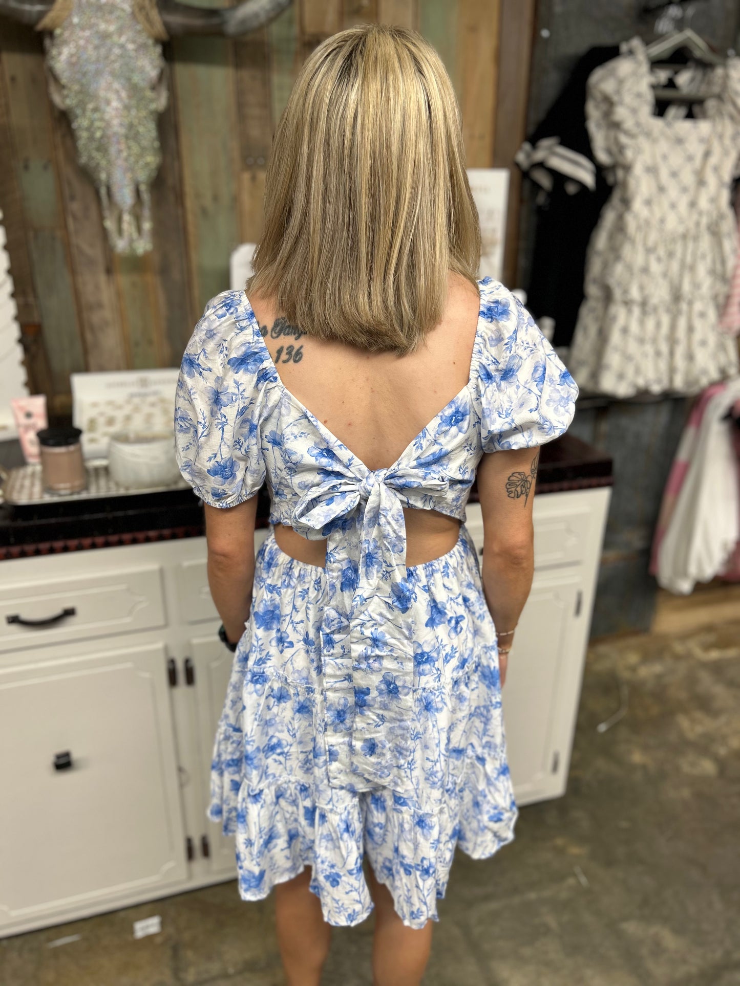 Freya Floral Dress